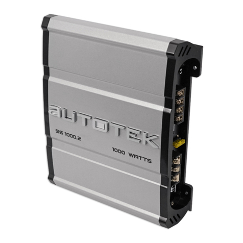 Autotek SS1000.2 Instruction Manual