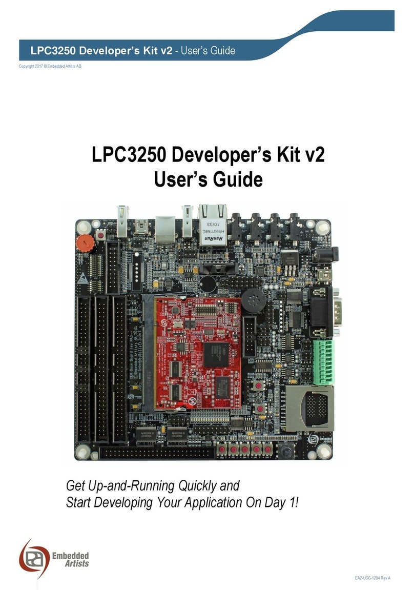 Embedded Artists LPC3250 user guide