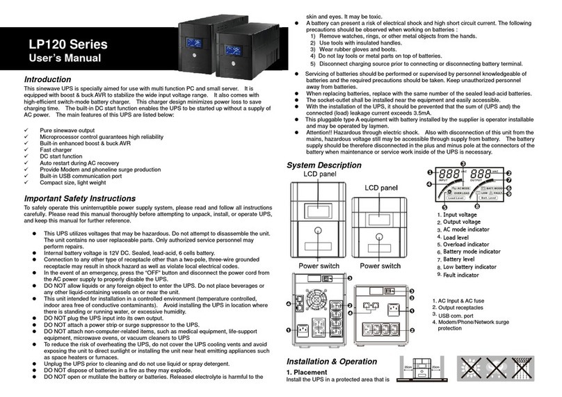 rge 1000 User manual