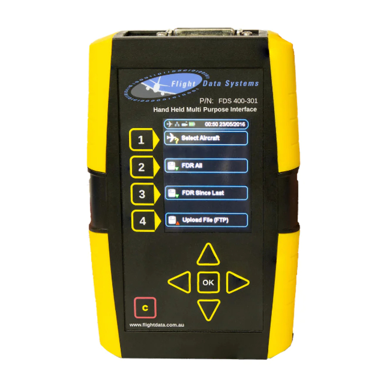 Flight Data Systems HHMPI User manual
