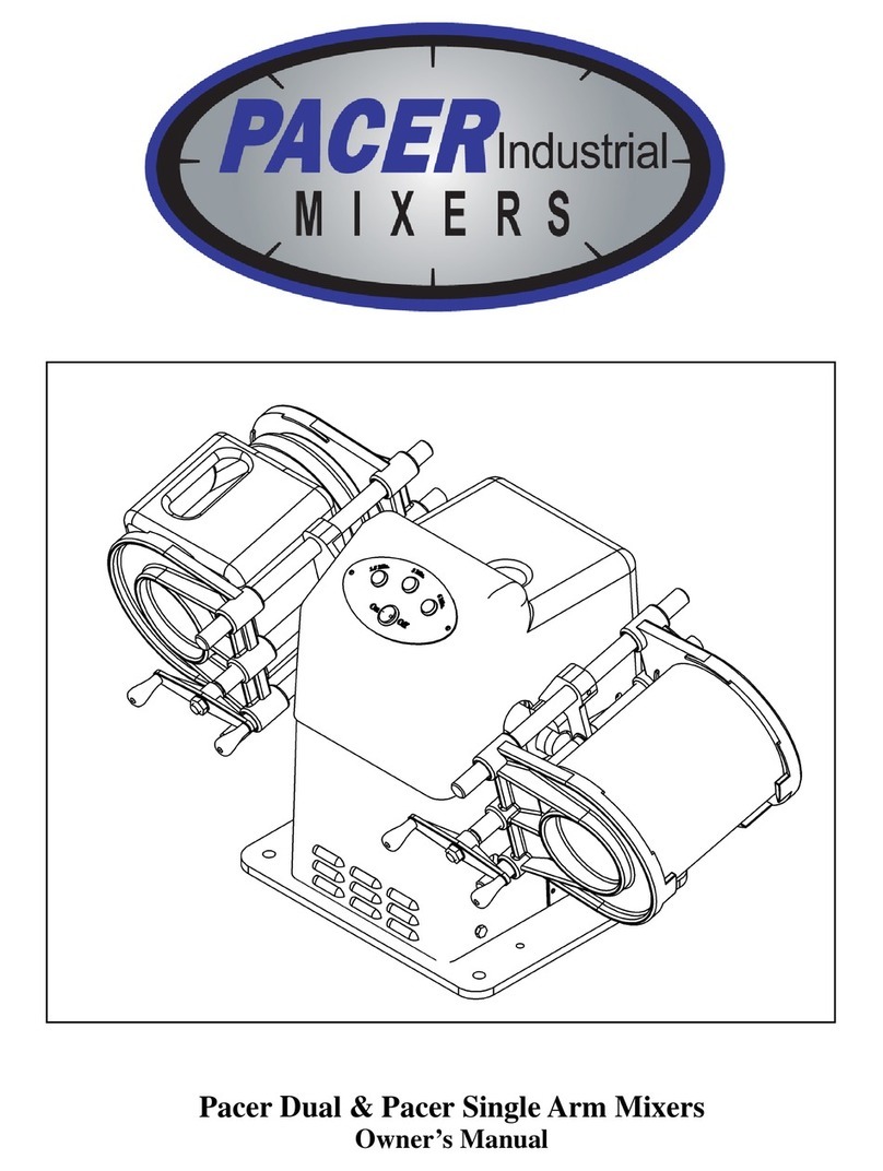 Pacer Single owner's manual
