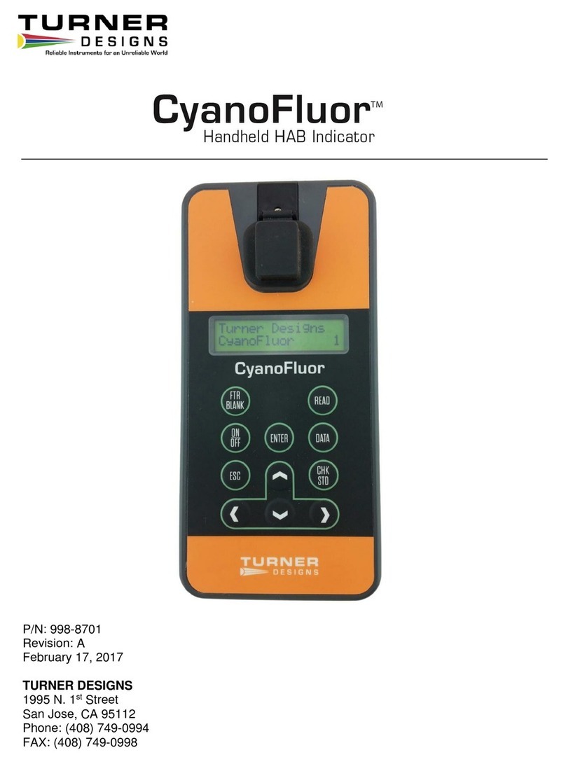 Turner Designs CyanoFluor user manual