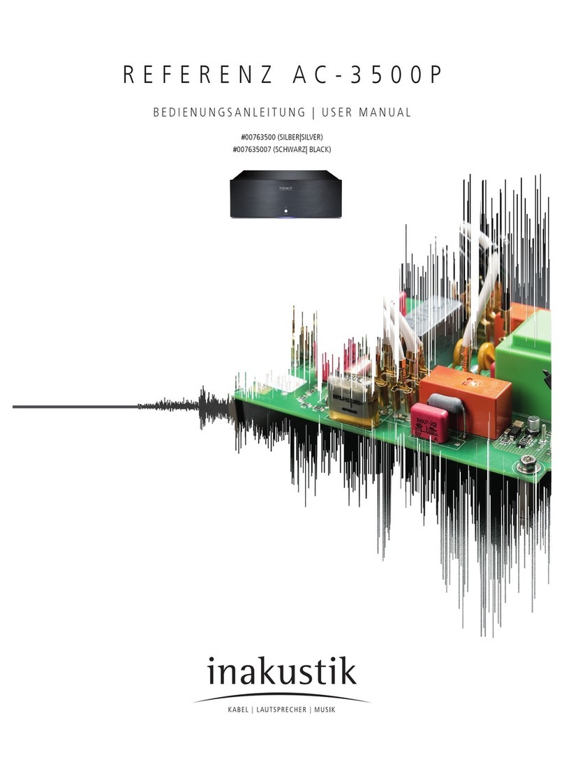 Inakustik AC-3500P user manual