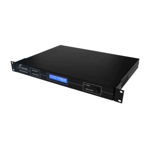 Galleon NTS-6001 Configuration manual