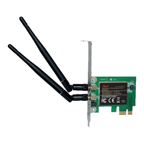 Rosewill RNX-AC1200PCEv2 User manual Rosewill RNX-AC1200PCEv2 User manual