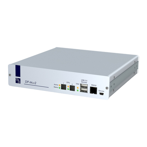G&D DP-MUX2-USB Owner's manual