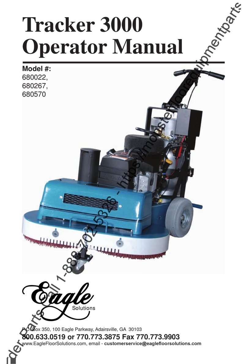 Eagle Tracker 3000 Operator's manual