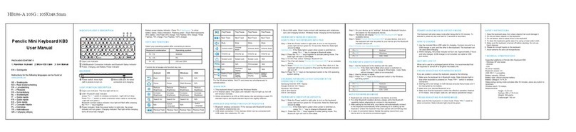 Penclic KB3 user manual