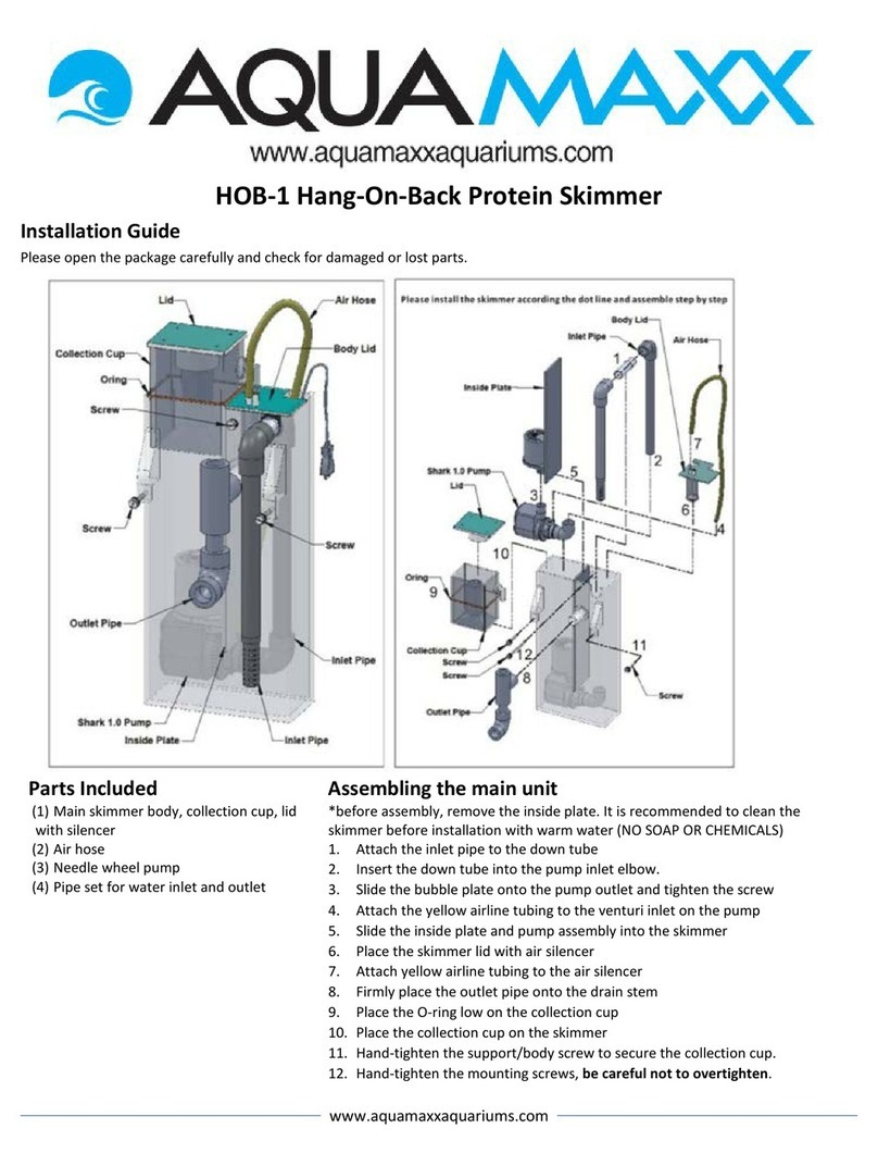 AQUAMAXX HOB-1 User manual