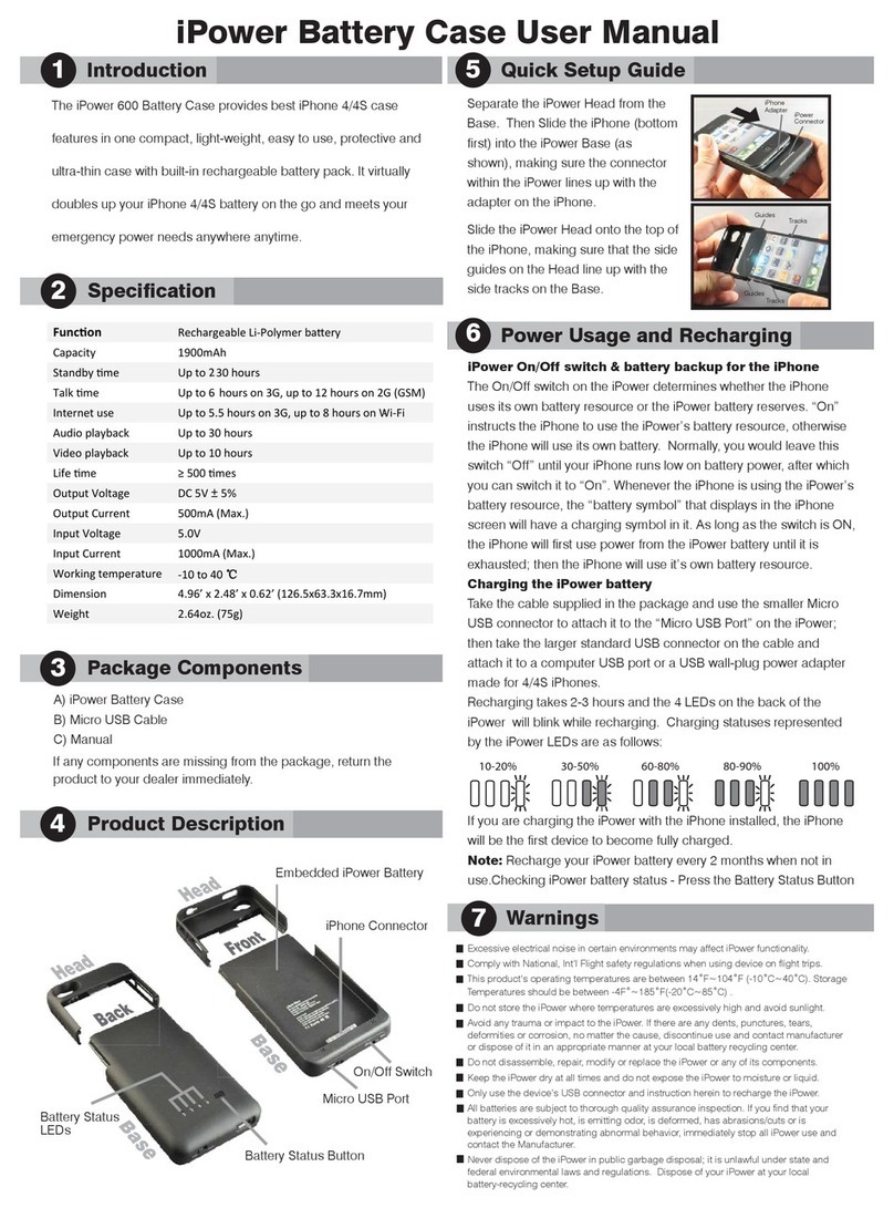 Ardi iPower 600 user manual Ardi iPower 600 user manual