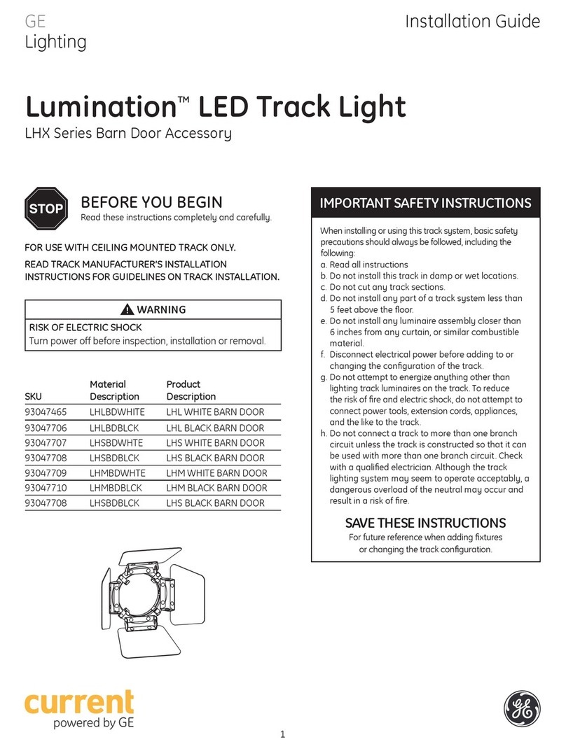 GE Lumination 93047465 User manual