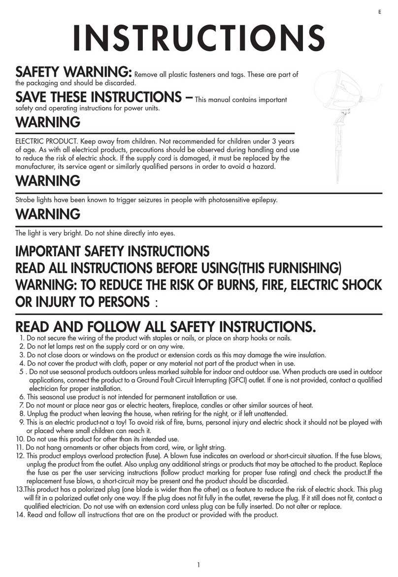 Gemmy 38771 instructions