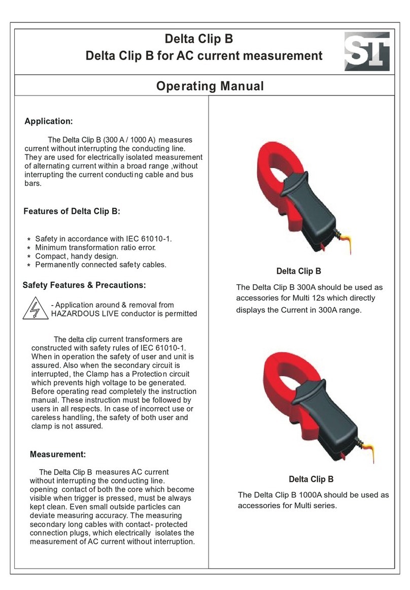 Sifam Tinsley Delta Clip B operating manual