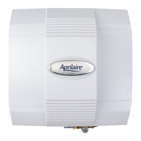 Aprilaire 700 SERIES User manual
