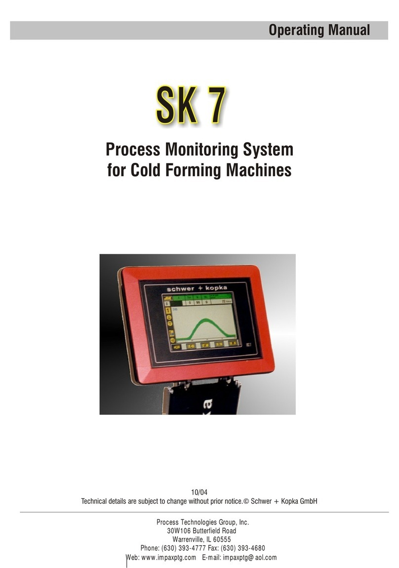 Process Technologies SK 7 operating manual
