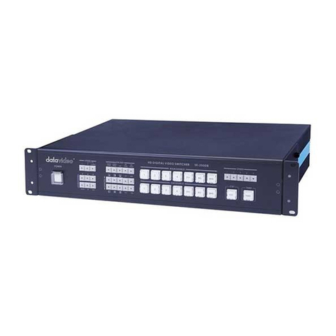 Data Video SE-2000R quick start guide