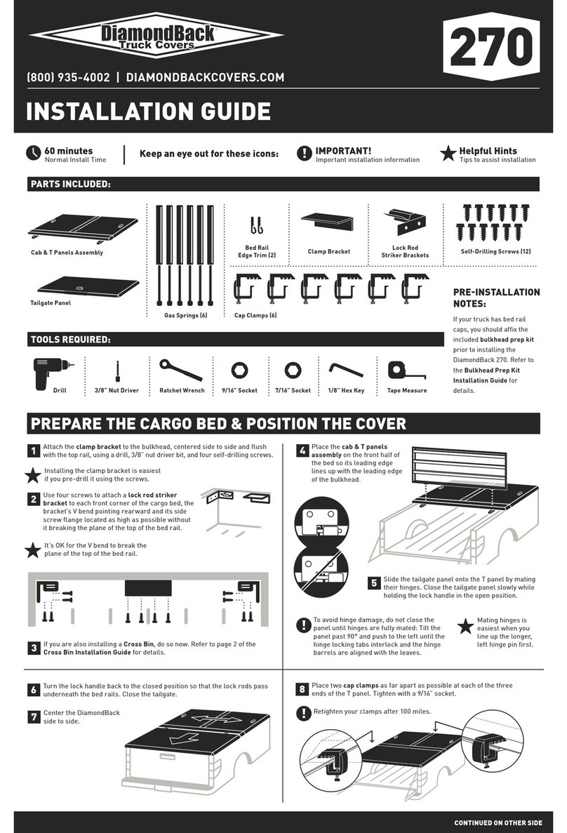 Diamondback 270 installation guide