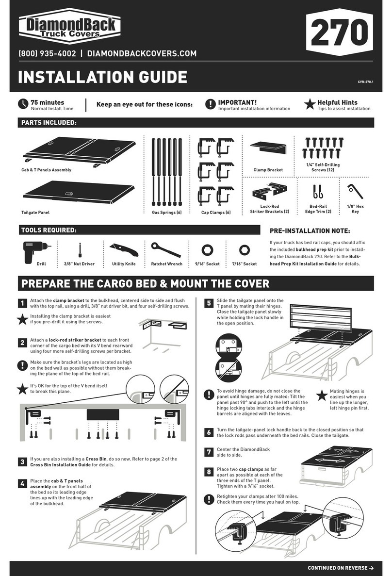 Diamondback 270 User manual
