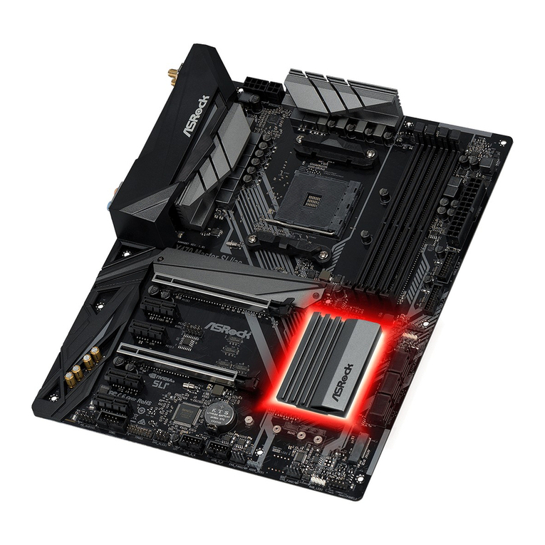 ASROCK X470 Master SLI/ac User manual