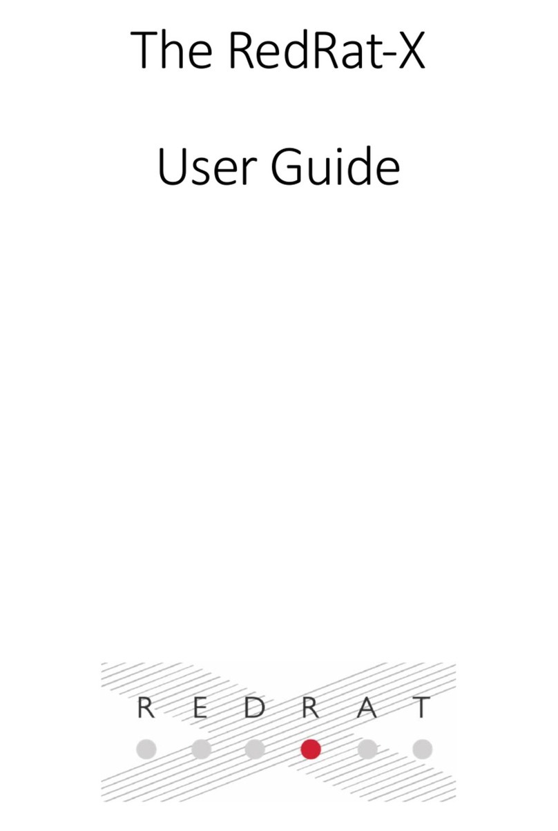 RedRat RedRat-X User manual