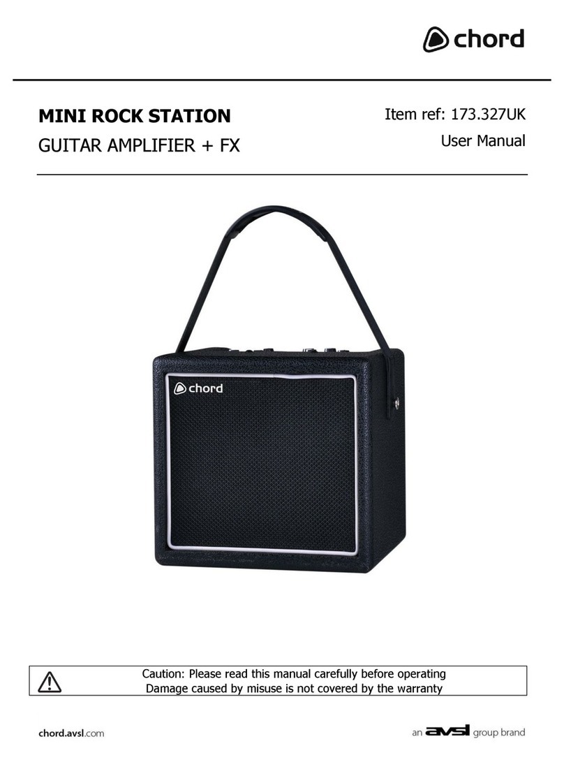 Chord 173.327UK user manual