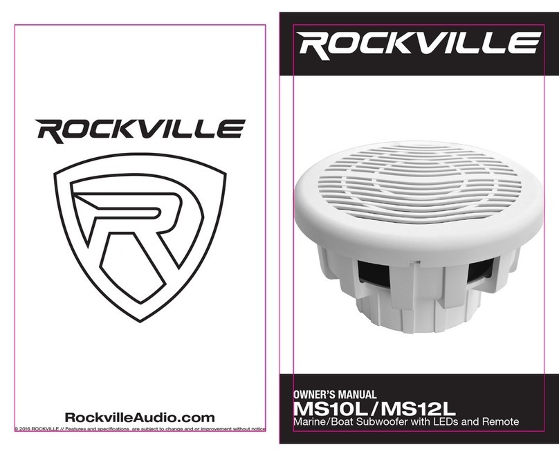 Rockville MS10L owner's manual