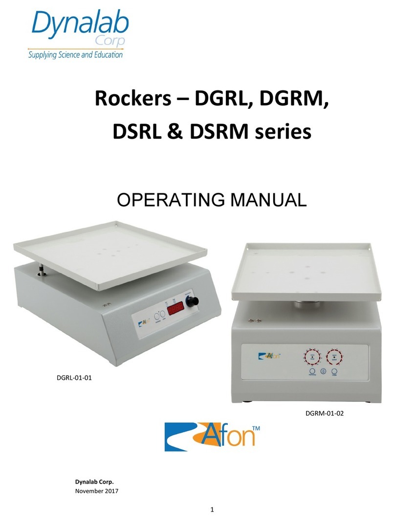 Dynalab DGRL-01-01 operating manual