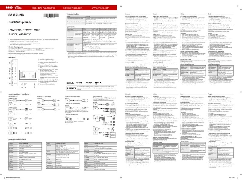 Samsung PM32F User manual Samsung PM32F User manual