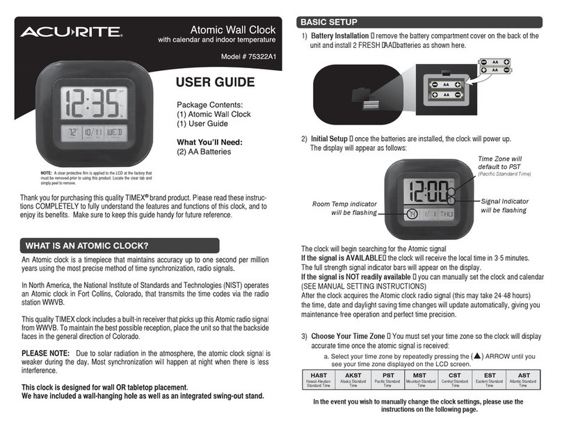 ACU-RITE 75322A1 user guide