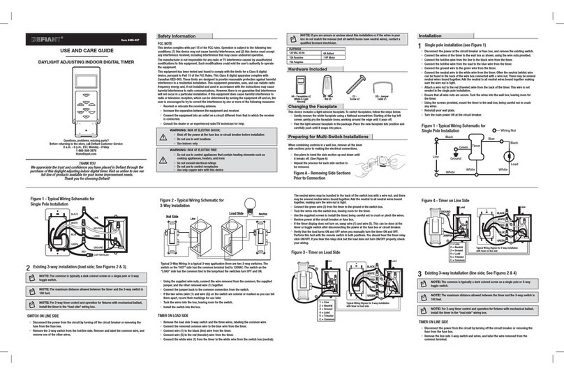 Defiant 469-637 User manual
