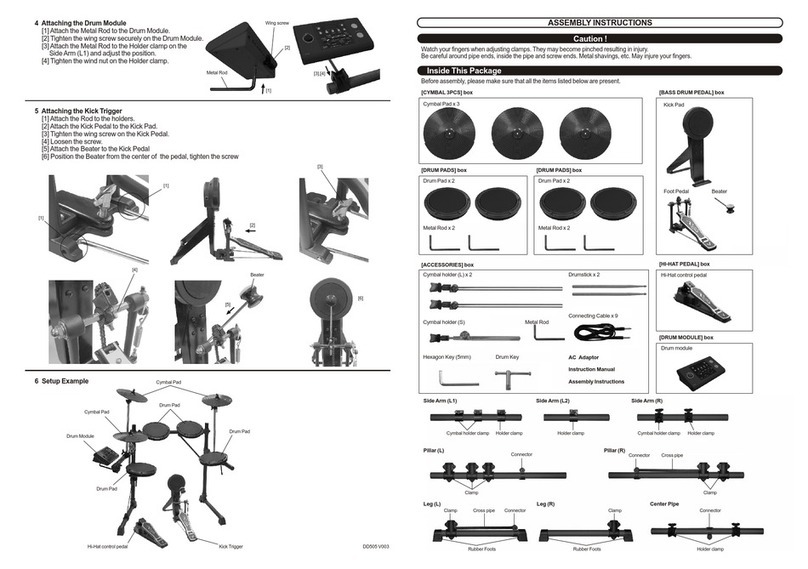 Kirstein DD505 Assembly instructions
