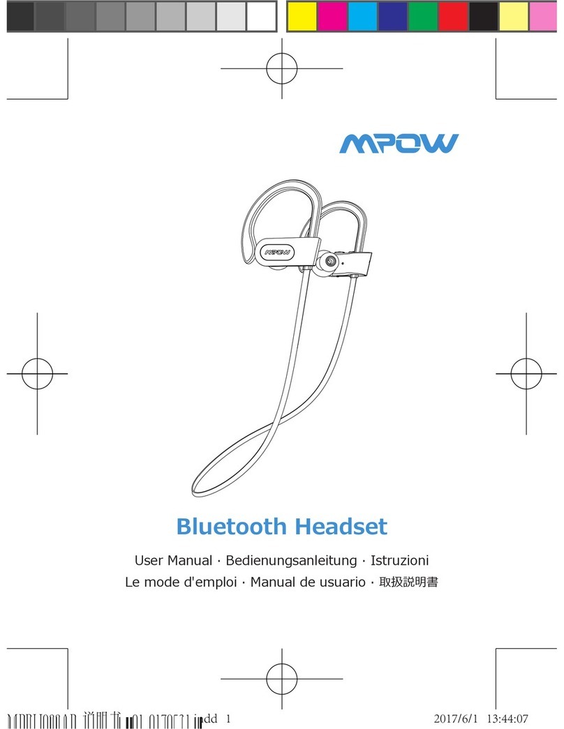 Mpow MPBH088AR User manual