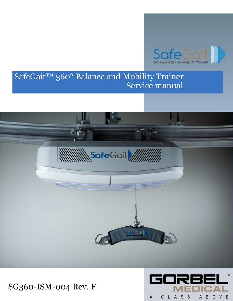 SafeGait SG360 Service manual