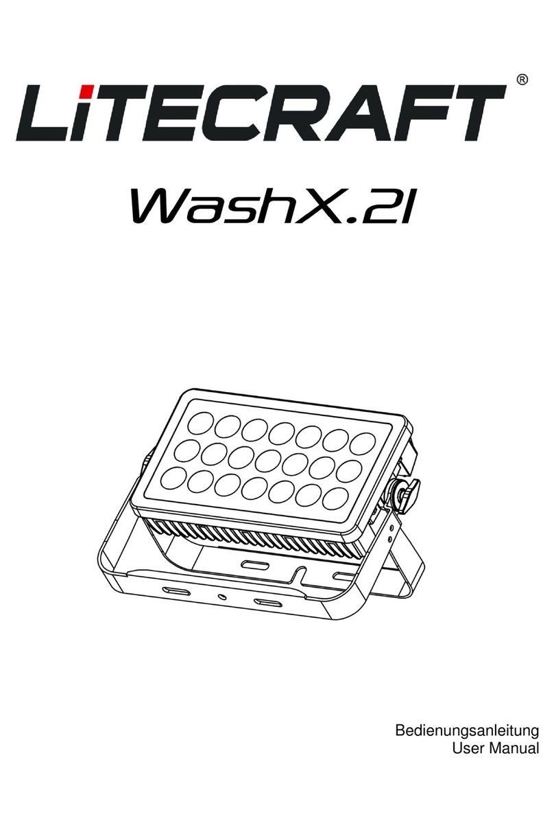 Litecraft WashX.21 user manual