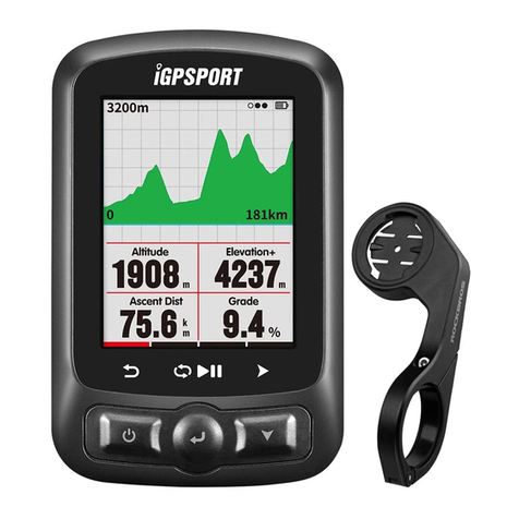 iGPSPORT iGS618 user manual