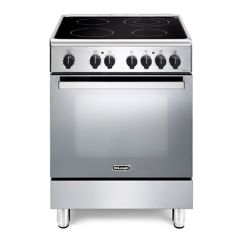 DeLonghi DEFL605E Installation and servicing instrucnions