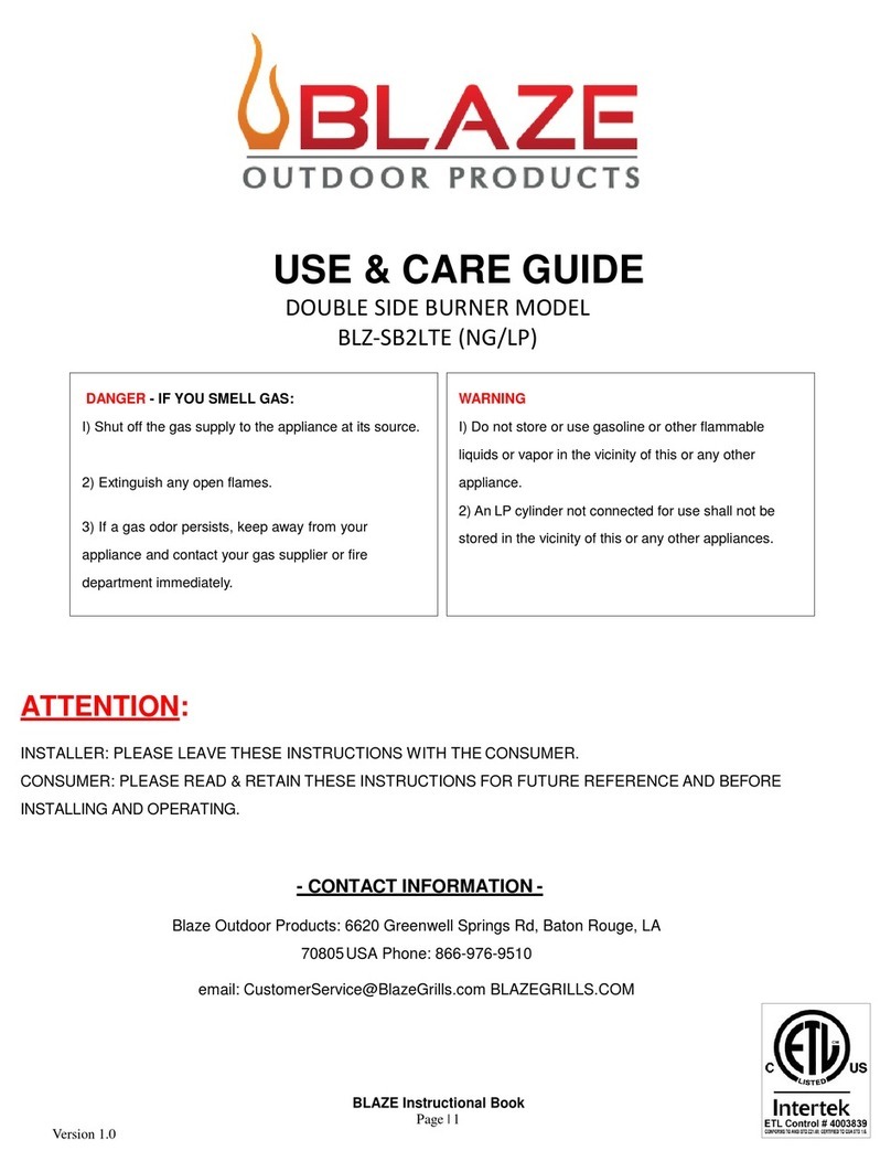 Blaze BLZ-SB2LTE-NG User manual