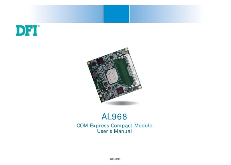 DFI AL968 User manual