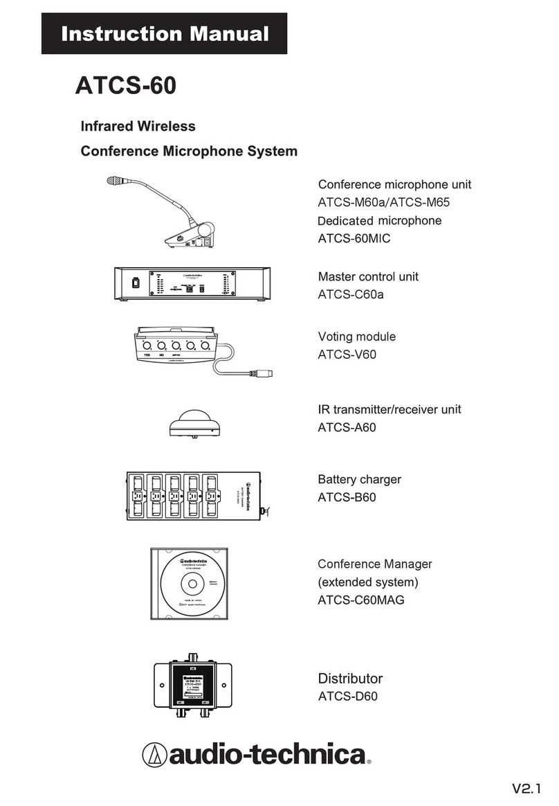 Audio Technica ATCS-60 instruction manual Audio Technica ATCS-60 instruction manual