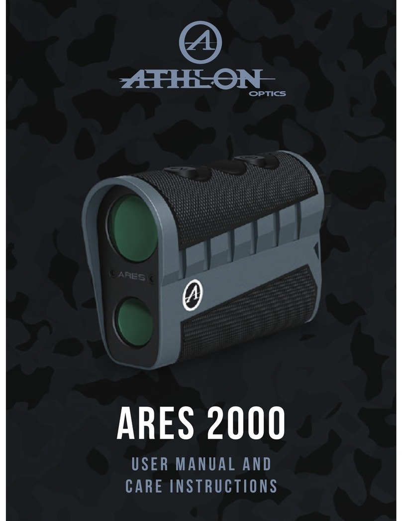 Athlon Ares 2000 User's manual and care instructions