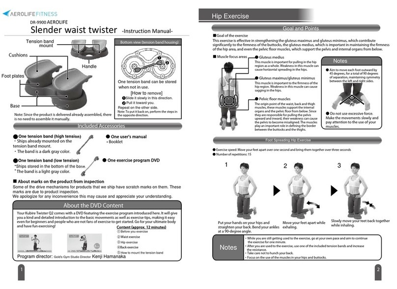 AeroLife DR-9900 instruction manual