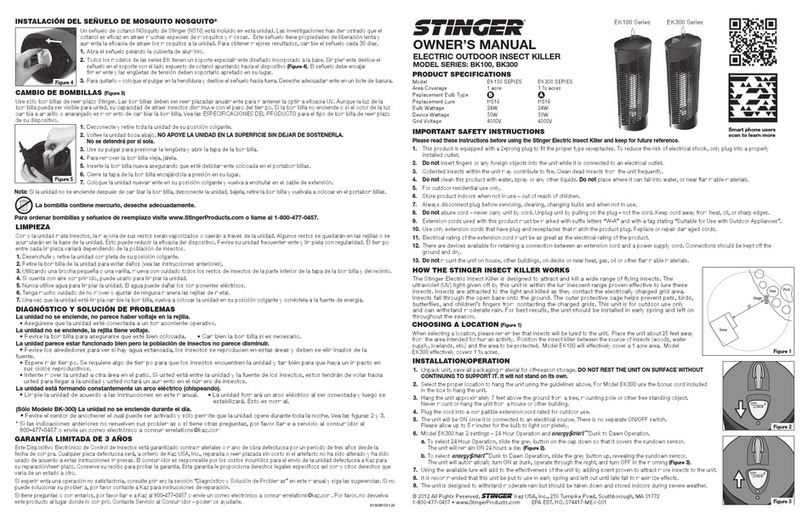 Stinger BK100 Series User manual