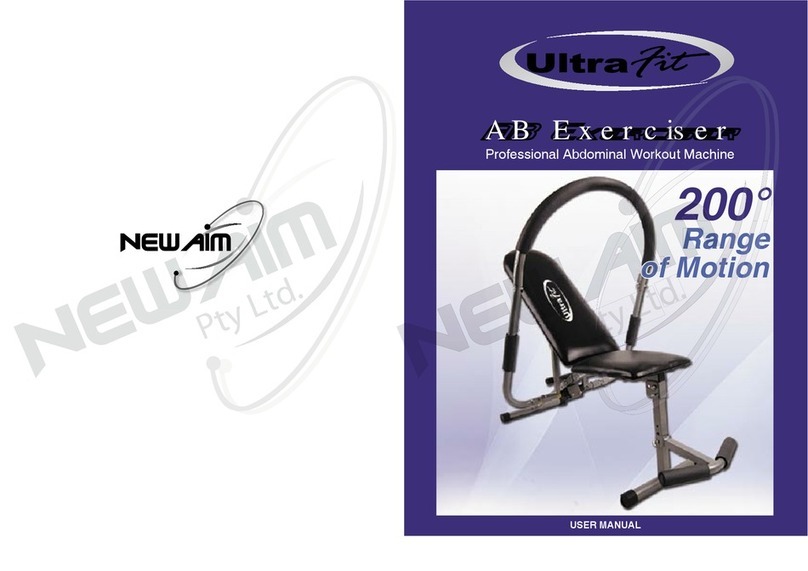 UltraFit AB Exerciser user manual