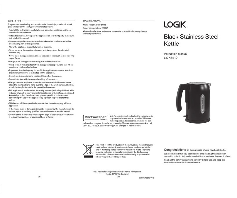 Logik L17KBS10 User manual