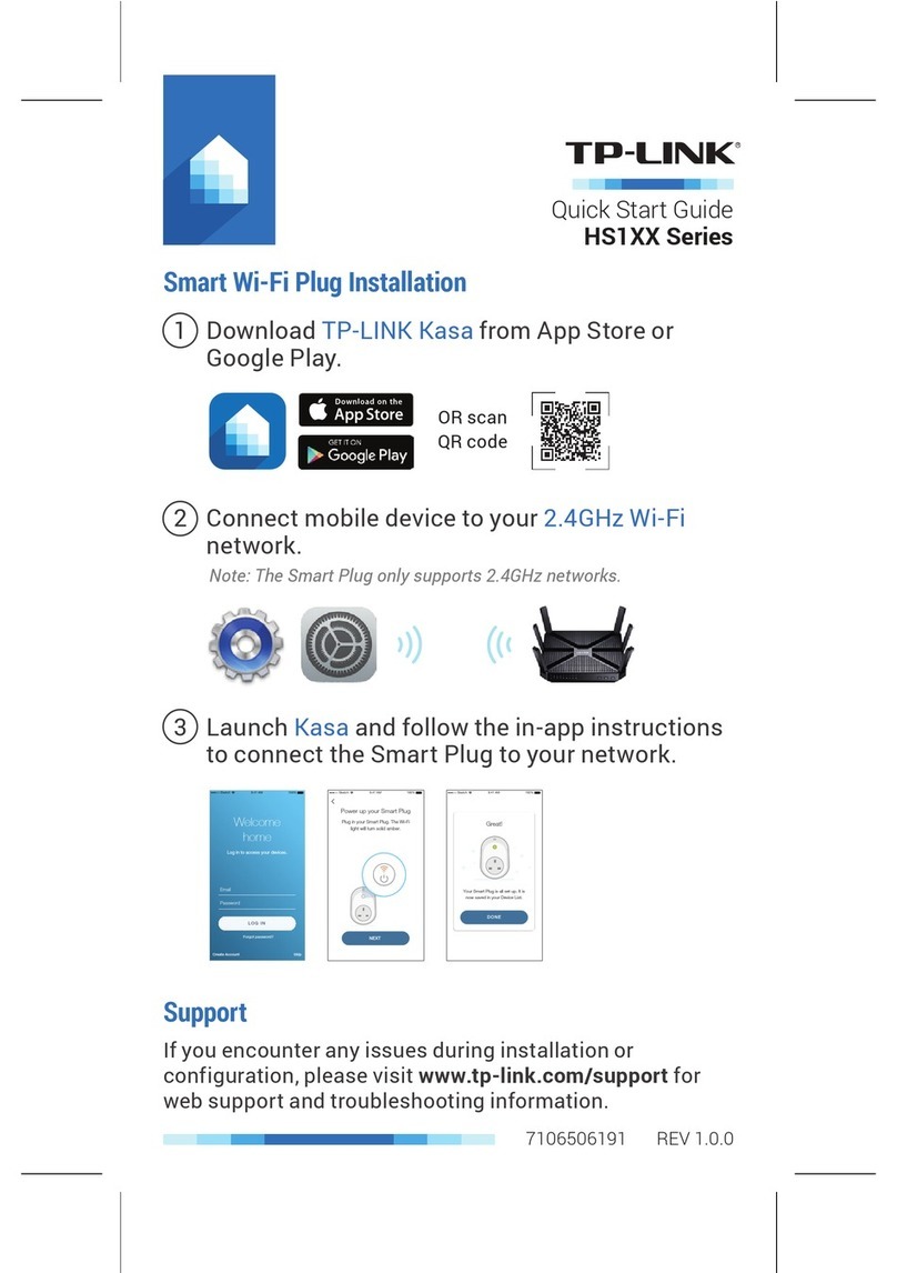 TP-Link HS1 Series User manual