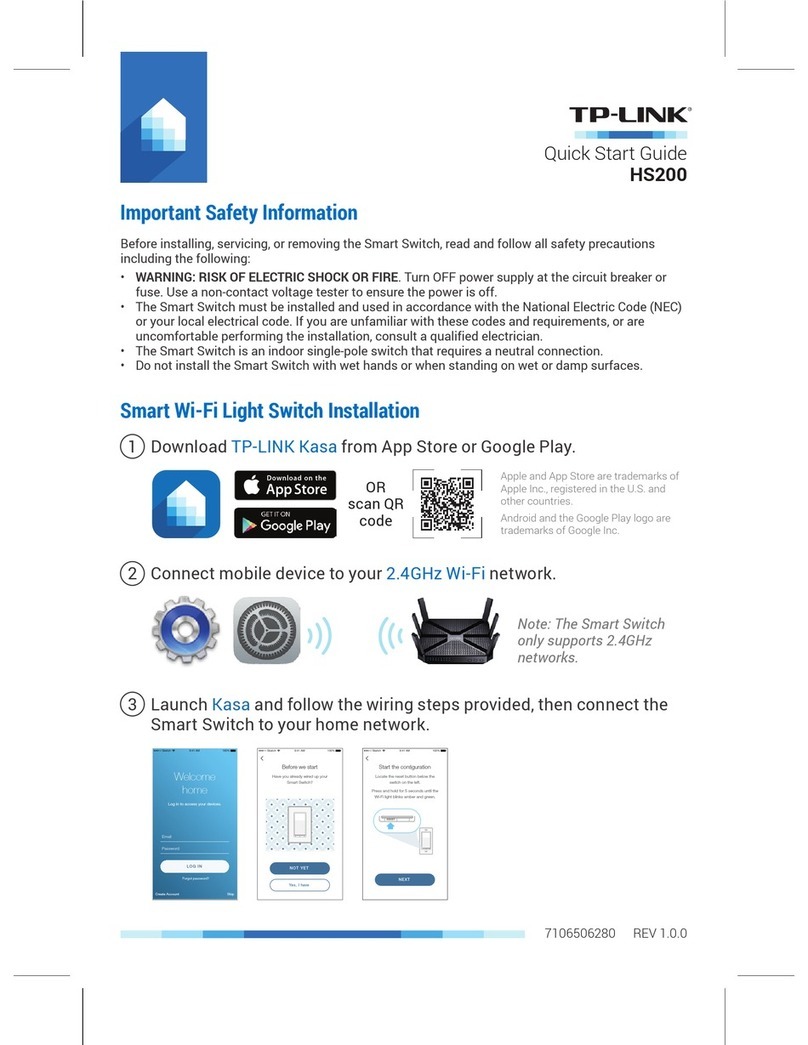 TP-Link HS200 User manual