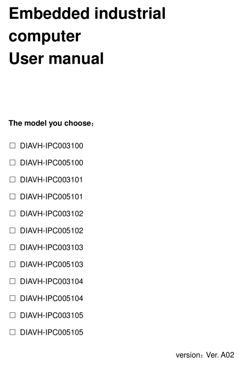 Delta Electronics DIAVH-IPC003100 User manual