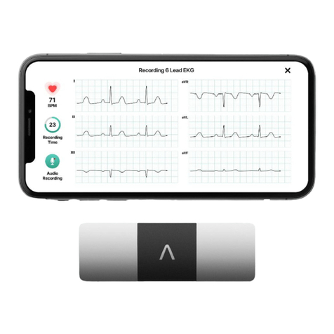 AliveCor Kardia Instructions for use