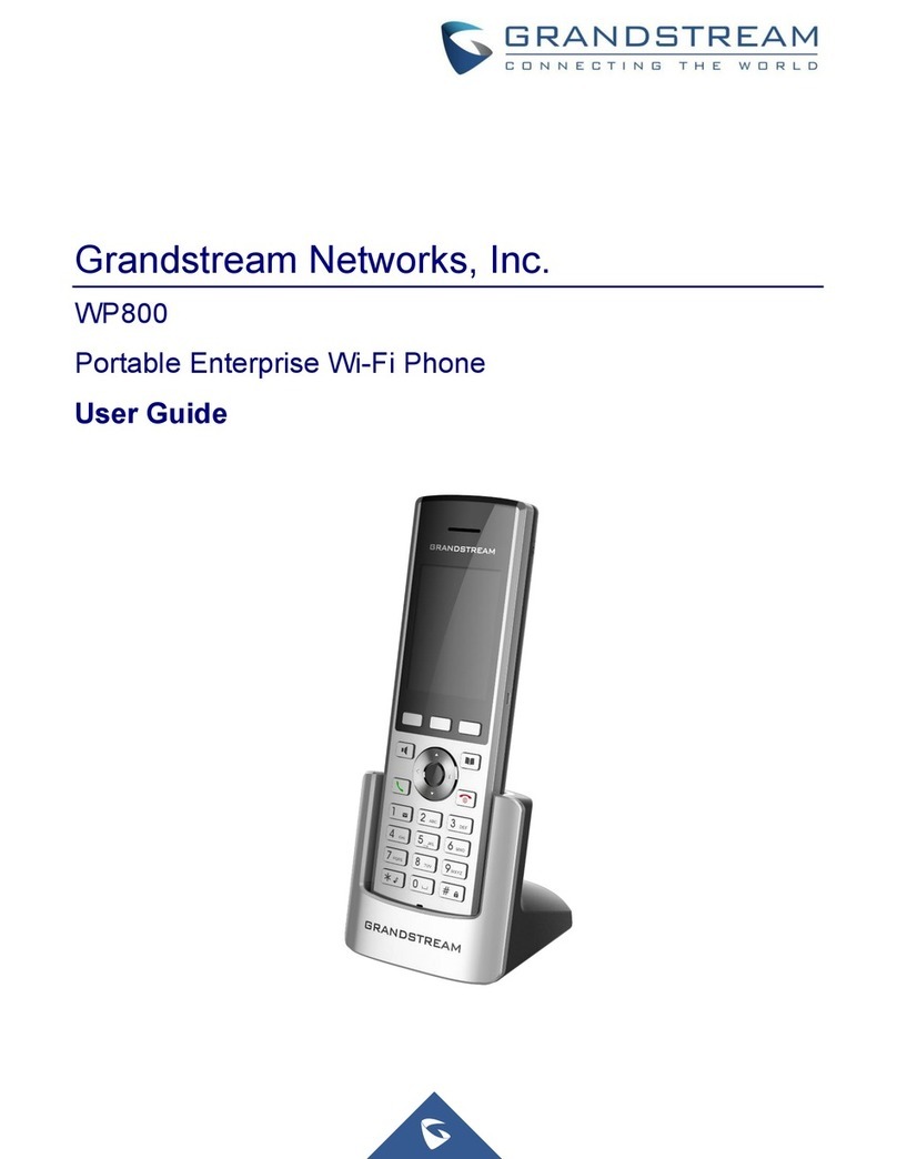 Grandstream Networks WP800 User manual
