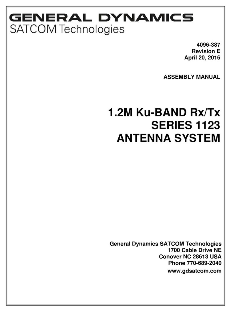 General Dynamics 1123 series Assembly manual General Dynamics 1123 series Assembly manual